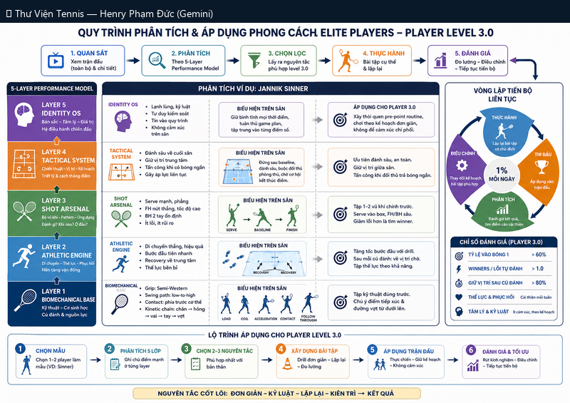 Quy Trình Phân Tích & Áp Dụng Phong Cách Elite – Player Level 3.0 (Sinner Case Study)