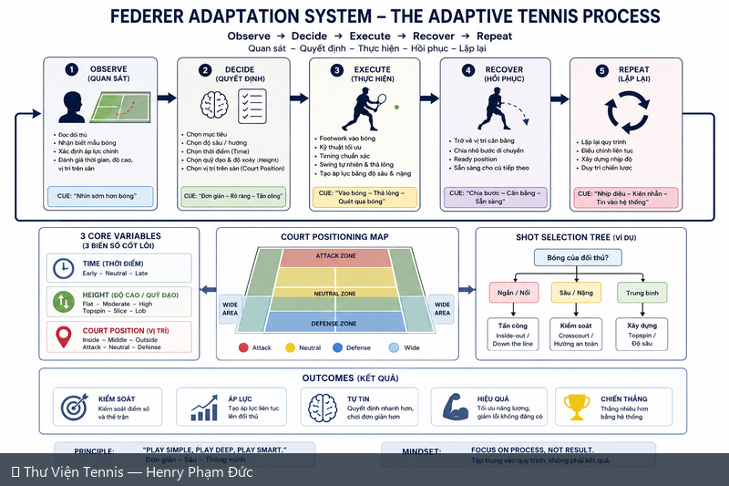 Hệ Thống Thích Nghi Federer — Quy Trình Thích Nghi Trong Tennis