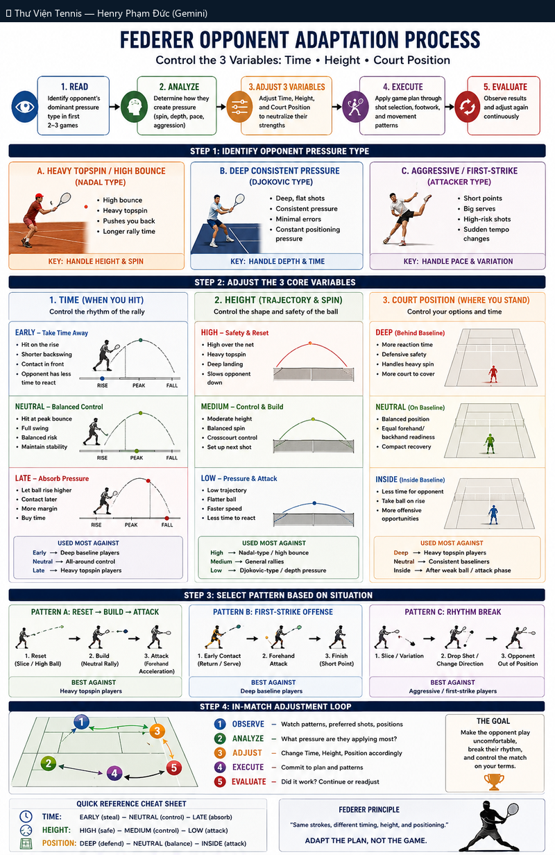 Trả Bóng Thấp: Forehand Slice (Supination) & Backhand Slice (Pronation)