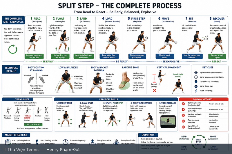 Split Step — Quy Trình Hoàn Chỉnh