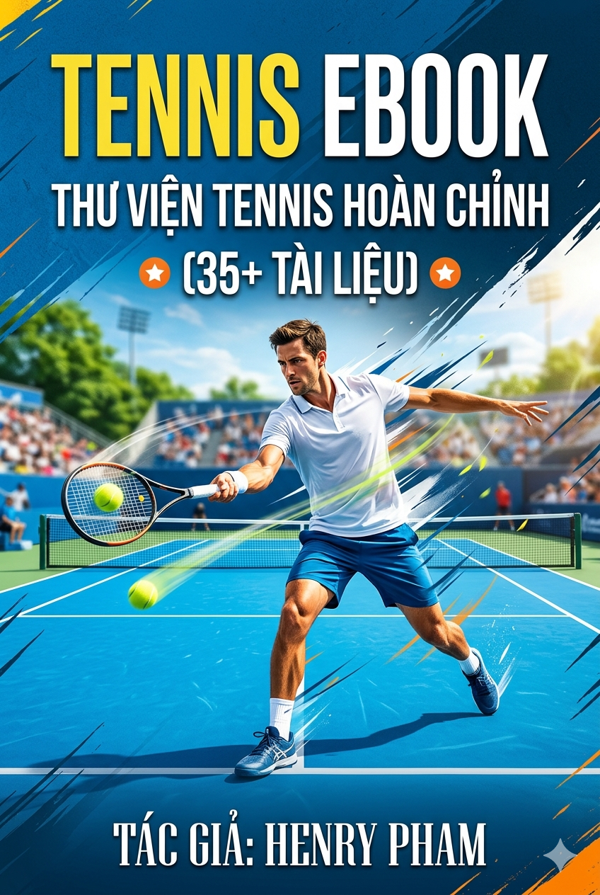 Bìa ebook Tennis — Thư Viện Hoàn Chỉnh 35+ tài liệu