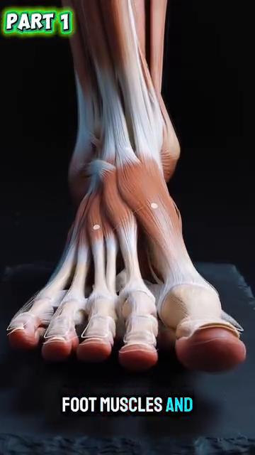 Foot plantar view